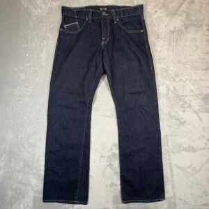 Rock & Republic Chandler Jeans Dark Indigo Limited Edition Selvedge Straight Leg
